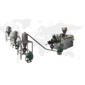 PVC Granulating Line/Hot Cutting Pelletizing Device/Compounding PVC Granules Making Machine